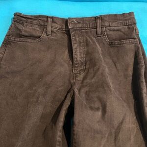 Womans Ultra skinny jeans size 8  black NYDJ made in the USA